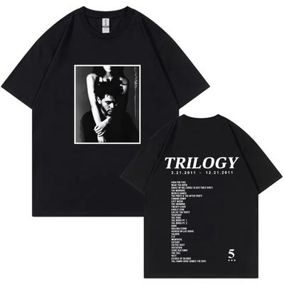 2026 The Weeknd Trilogy Music Album T Shirt Mens Fashion Tee Shirt Unisex Casual Aesthetic Short Sleeve Tshirt Streetwear