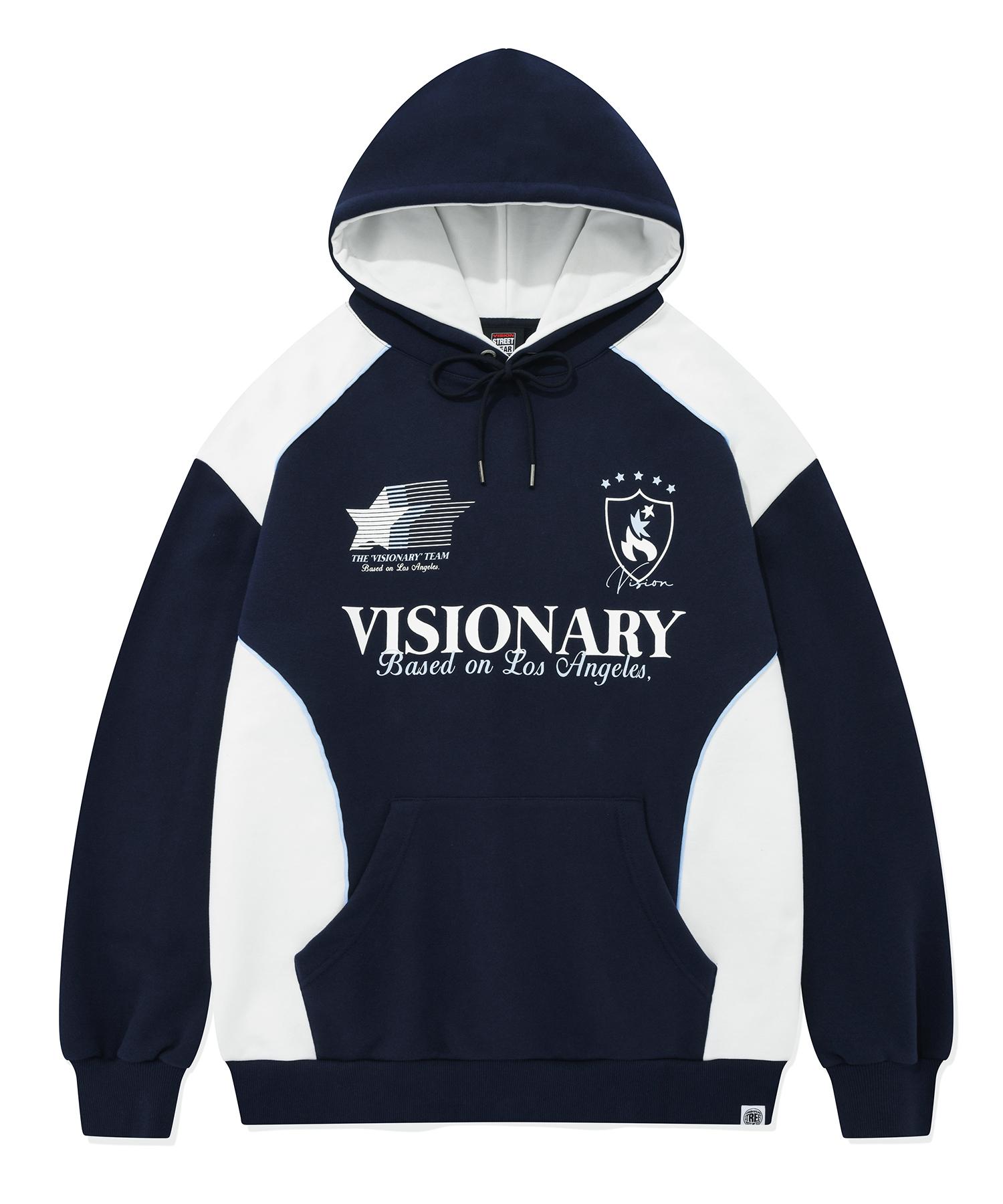 Vision Streetwear Vsw Football Hoodie Navy L