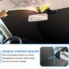 2pcs For Honda Car Windshield Sun Shade Reflective UV Block Shield Visor Cover
