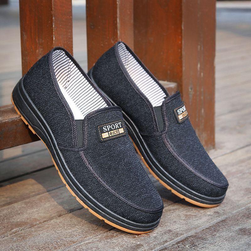 Thickened cloth shoes Working canvas Casual shoes Health cloth shoes