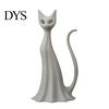 Solid Structure Desk Ornament 3D Printed Cat Ghost Buddy, Cute Halloween Kitty Figurine for Small Bookshelf Display Statues Office Shelf, Spooky
