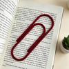 3D Printed Giant Paper Clip, Large Paper Clip Shape Bookmark, Extra Big Paperclip Book Marker Decoration, Gift for Reading Lovers