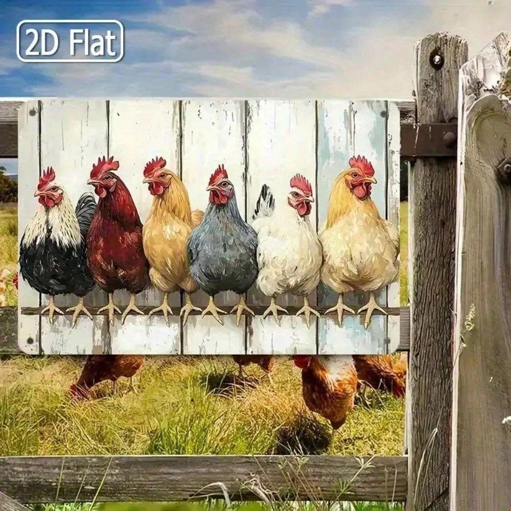 

Metal Poster Vintage Petukh 8x12 Inch Wall Art for Kitchen