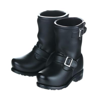 Obitsu Seisakujo 16 Doll Engineer Boots Ver.2 Black 16SH-F02-BK