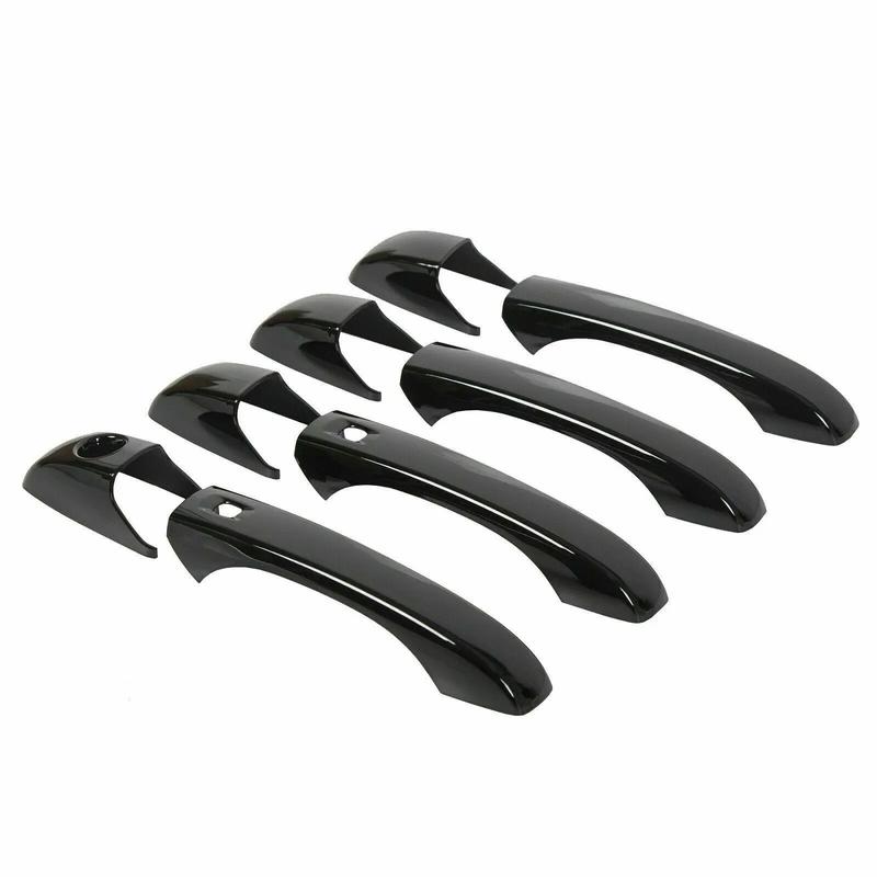 Fit for Chrysler Town And Country Voyager 2008~2016 Gloss Black Door Handle Cover Creative Stickers Trim Car Accessories Gadget