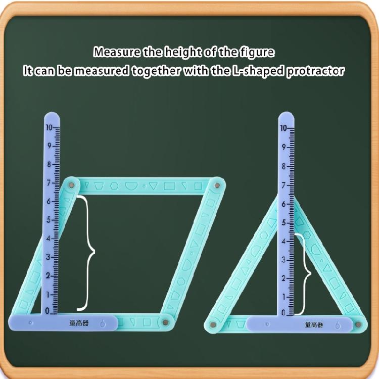 Hands On Plastic Magnetic Geometry Demonstrator Math Teaching Aid for Student Teacher Classroom Teaching Demonstration
