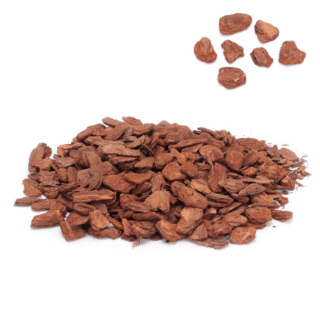 Bark Bedding Reptile Box Bedding Pine Bark Granule Bedding for Tortoises Lizards