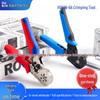 Manufacturer 6-6A European Style Tubular Terminal Crimping Pliers for Wire & Insulation, Manual Tool.