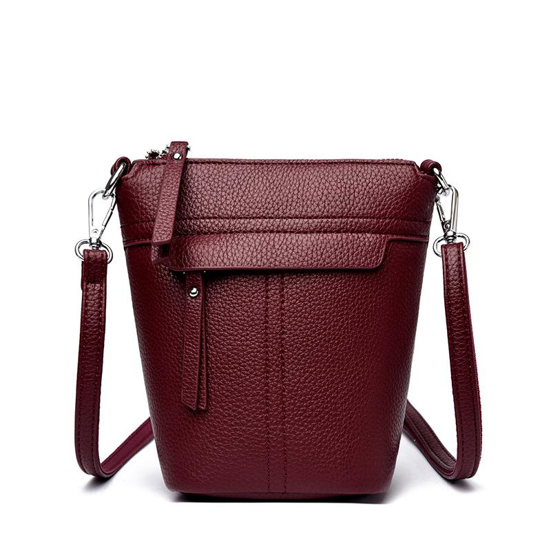 Crossbody Bag - Simple and Elegant, Large Capacity, Single Shoulder, Bucket-shaped Bag, Unique Women's Bag