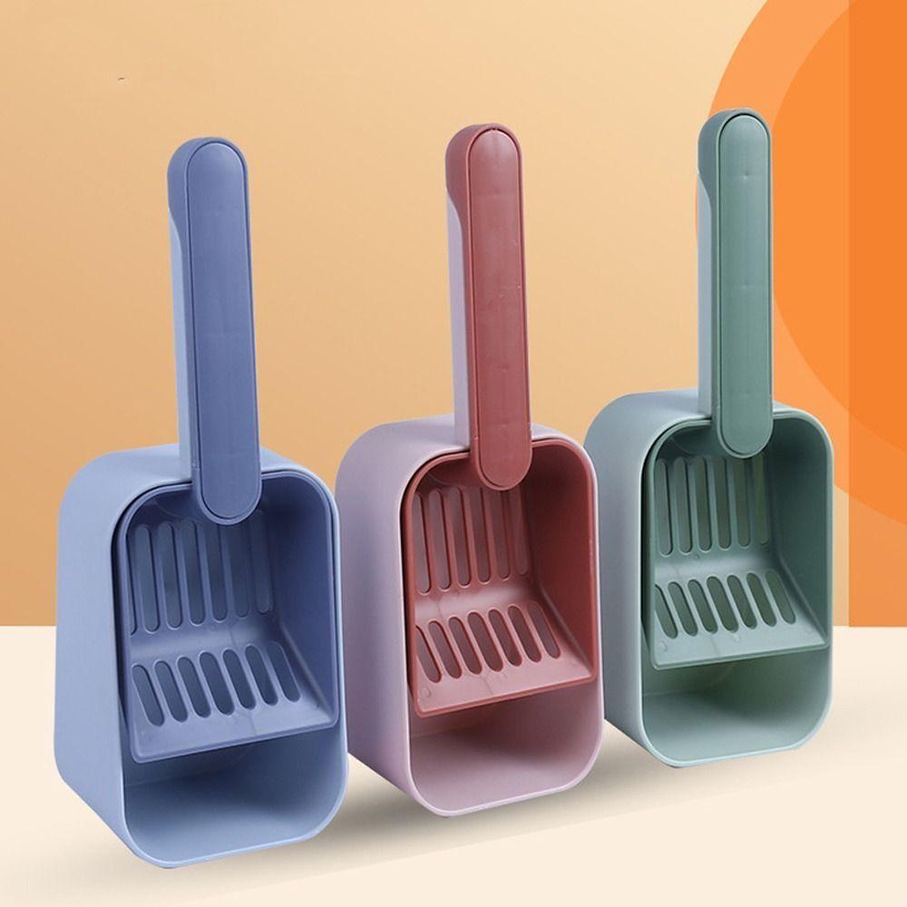 Large Capacity Cat Litter Scoop Plastic Pets Litter Shovel Pet Poop Shovel  Cat Litter Box Cleaning