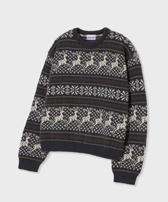 GLW Classic Nordic Knit Charcoal