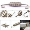 2pcs 55mm 60mm 65mm 75mm 80mm 85mm 90mm 95mm Motorcycle Stainless Steel Exhaust Pipe Spring Hooks Rotatable Expansion Springs