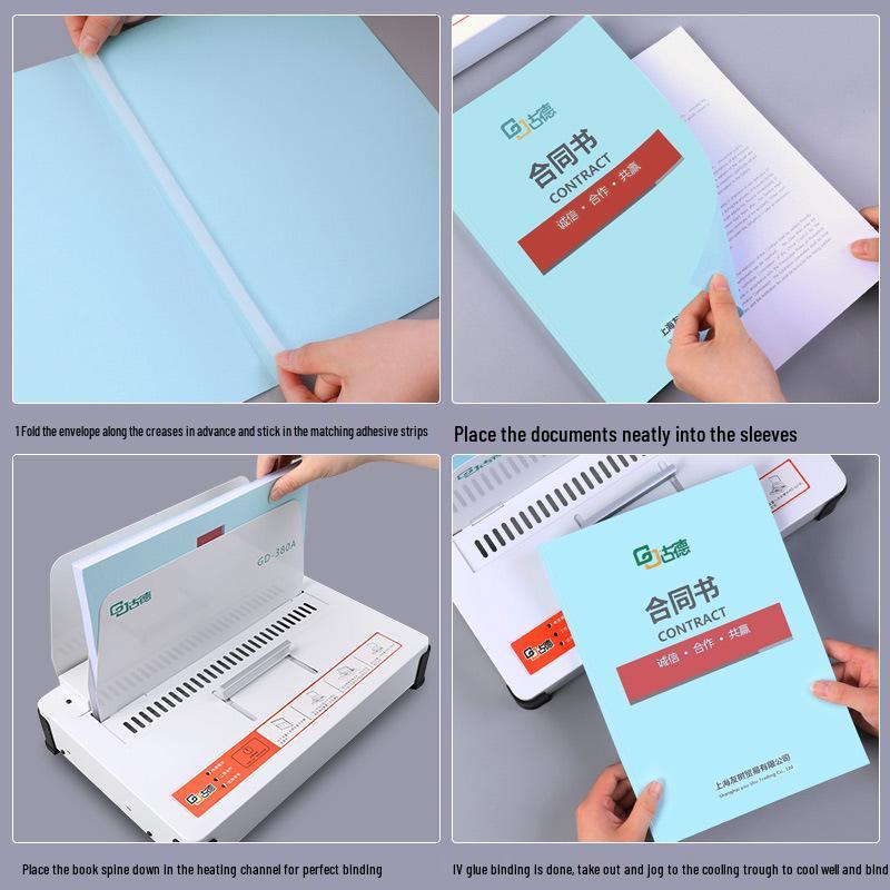 Tiras de Cola Hot Melt para Máquinas de Encadernação com Conjunto de Capas de Livro