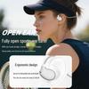 V6 Bone Conduction Wireless Bluetooth In-Ear Headphones - Open Ear Hook Style for Secure Fit During Sports Activities