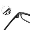 Anti-Blue Light Square Nearsighted Glasses Women Men Black Red Frame Prescription Eyeglasses Diopter 0 -0.5 -0.75 To -6.0