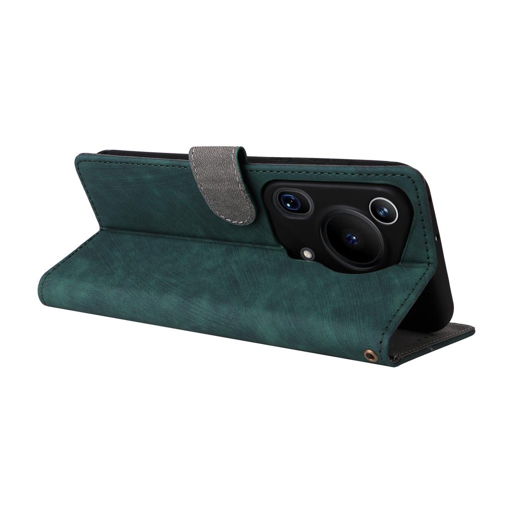 Suitable for Huawei Pura 70 Mobile Phone Leather Case, Redmi Turbo 3 5G Matte Anti-theft Brush Card Wallet Case