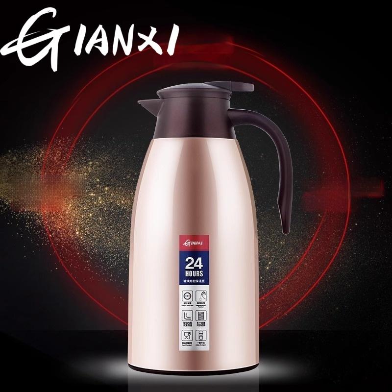 Thermoskanne Großes Fassungsvermögen Thermoskanne im Studentenwohnheim Thermoskanne im Studentenwohnheim Glas Offene Flasche