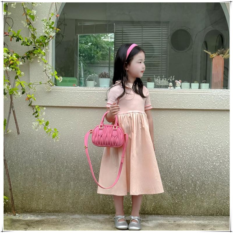 Elegant Ruffled Girls Handbag In Various Colors With Lightweight And Easytocarry Design