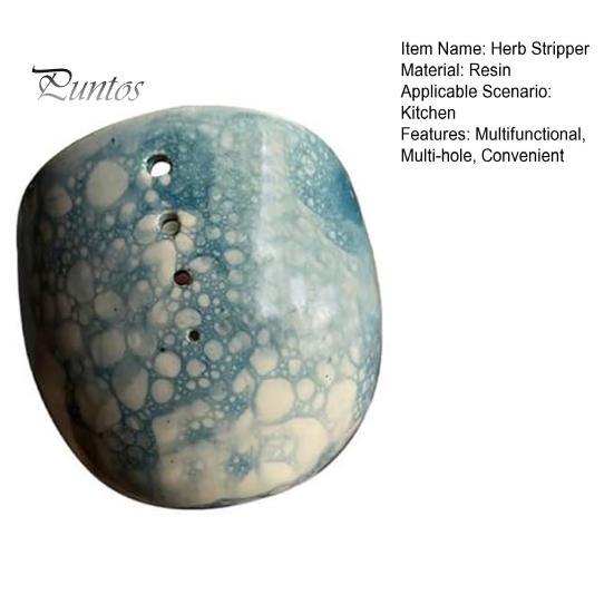 Pottery Herb Stripper Bowl Multifunctional Peeling Tools for Cilantro Rosemary Cedar Kitchen Cooking Aid for Herb Lovers