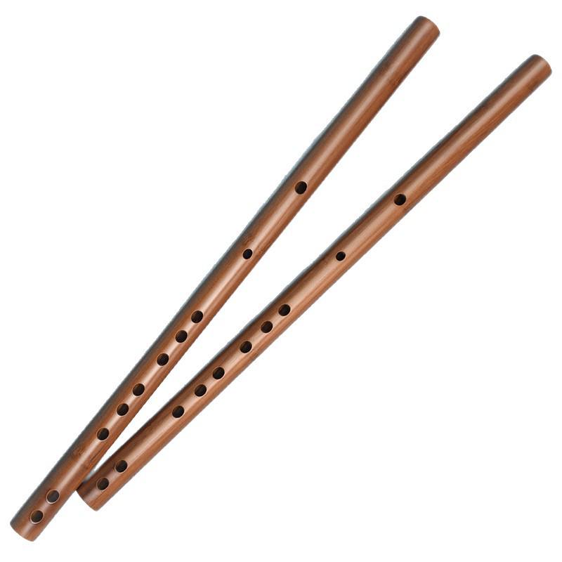 Flûte en bambou pour débutants style ancien, Flûte traversière en clé F/G pour adultes et étudiants