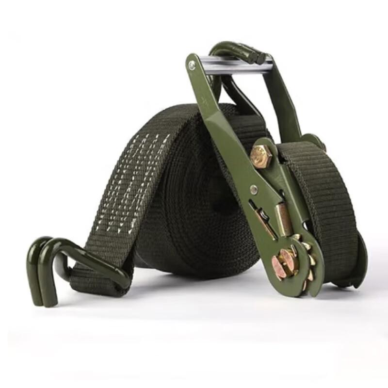 Senhao 1,5-дюймовый 8-метровый прочный полиэстеровый ремень с трещоткой для крепления груза