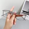 Stylish Rectangle Anti Blue Light Glasses Eye Protection Vintage Flat Light Computer Glasses New Blue Light Blocking Eyewear