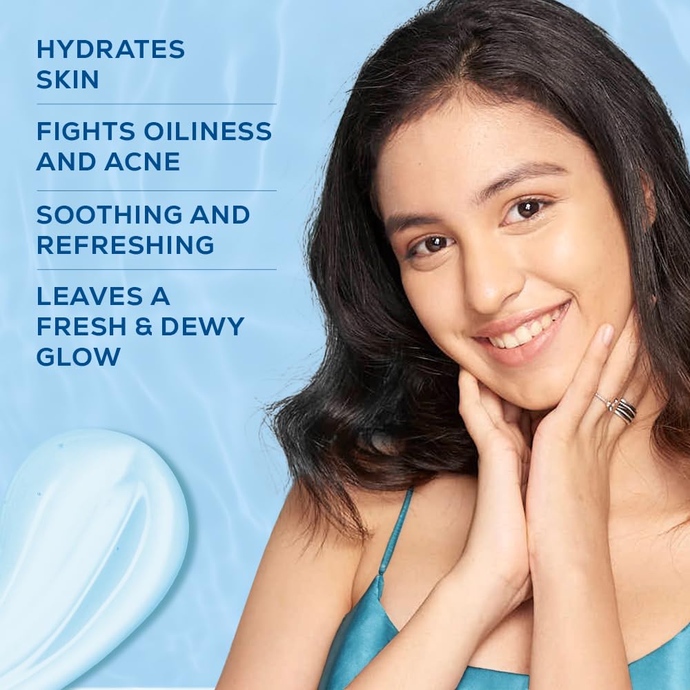 Joy Hydra Refresh Ultra Light Gel 150ml Oil-Free Moisturizer for Oily Skin 48hr Hydration Non-Sticky Face Cream