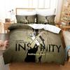 New Bleach Anime Bedding Set Cartoon 3 Piece Duvet Cover for Adult Kid Bedroom Cool Design
