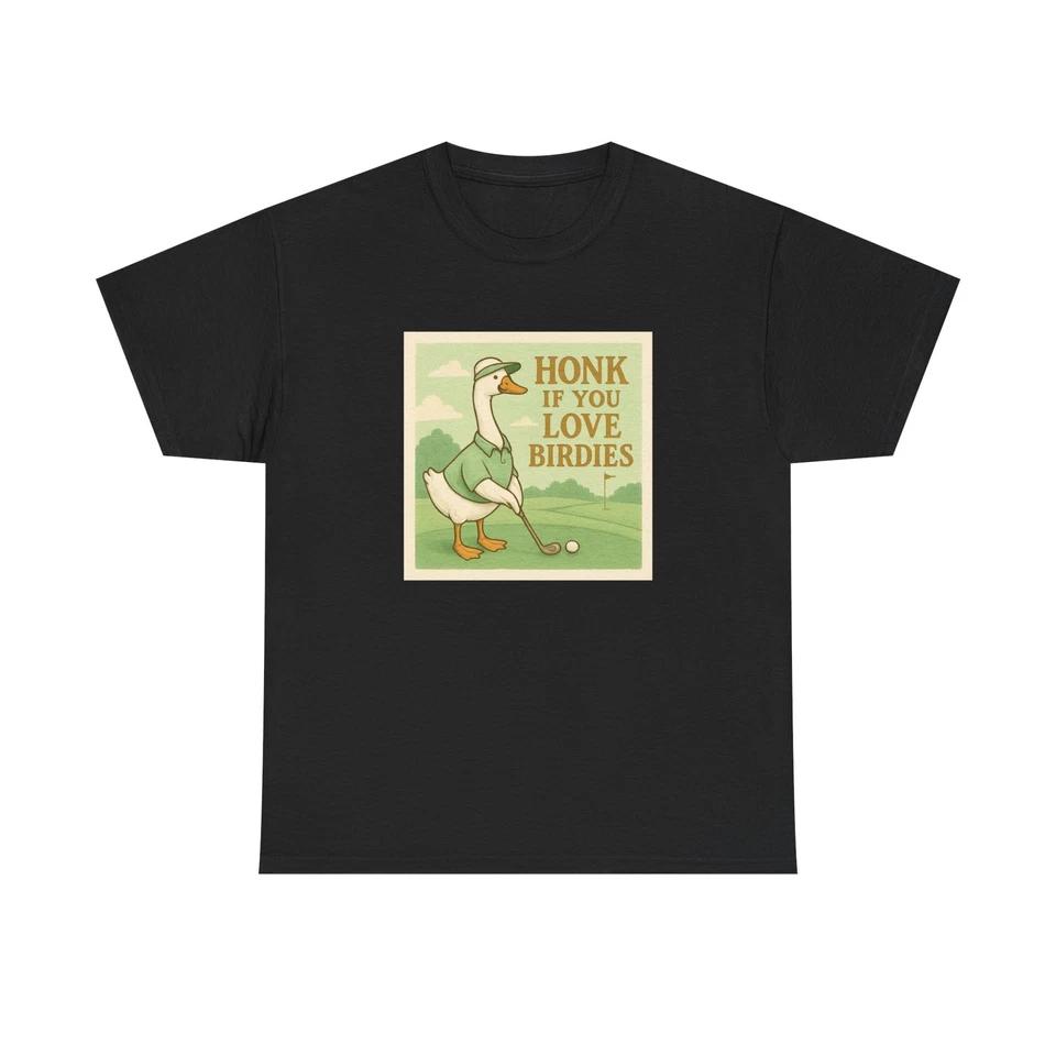 

Unisex Adult T Shirt Golfing Goose Clubhouse Charm L
