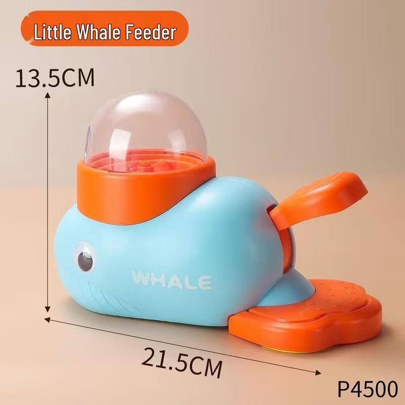 Interactive Whale Pet Treat Dispenser Toy