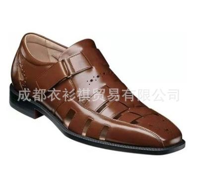 New European And American Men'S Summer Hollow Casual Business Sandals Fashion Beach Shoes