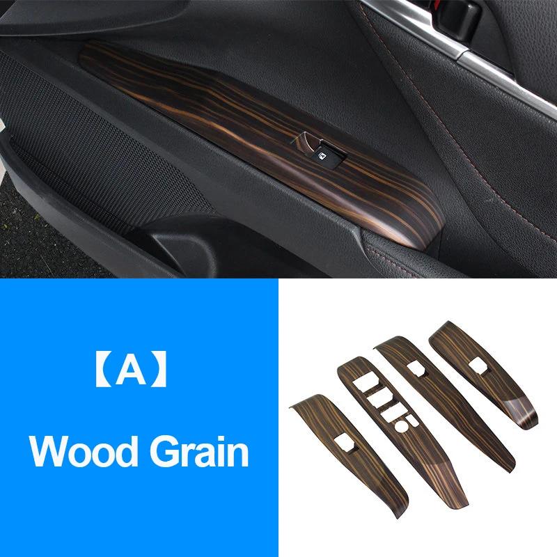 For Toyota Camry XV70 2018-    Interior Accessories Car Window Glass Lift Switch Panel Armrest Decoration Trim Cover