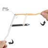 Eyebrow Three Point Positioning Balance Ruler Stainless Steel Multifunctional Golden Ratio Eyebrow Ruler for Semi Permanent Tattooing