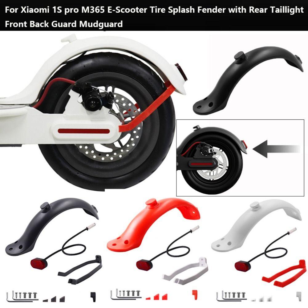 Scratch-resistant E-Scooter Tire Splash Fender Front Back Guard Mudguard For Xiaomi 1S pro M365
