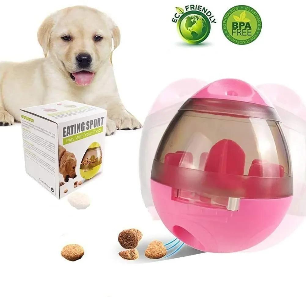 Dog Puzzle Toys Pet Food Interactive Tumbler Slow Feeder Funny Toy Food Treat Dispenser for Pet Dogs Cats Training Dog Supplies