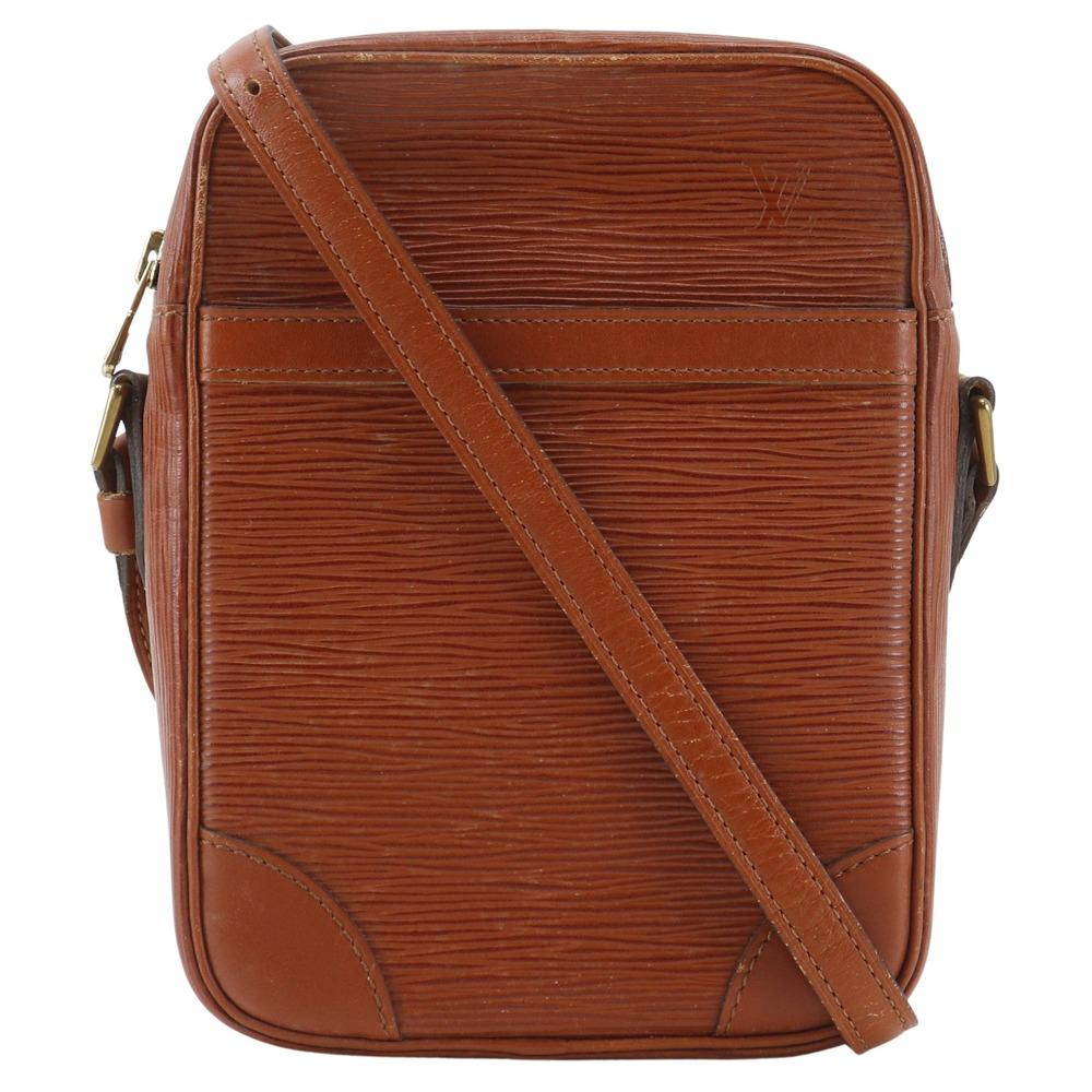 

LOUIS VUITTON Dunouve Shoulder Bag vintage Kenya Brown Brown Epi Leather unisex Used