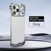 Custodia di Lusso in Metallo Anti-Caduta con Protezione Lente per iPhone 17 Pro Max e Pad Ammortizzante Resistente