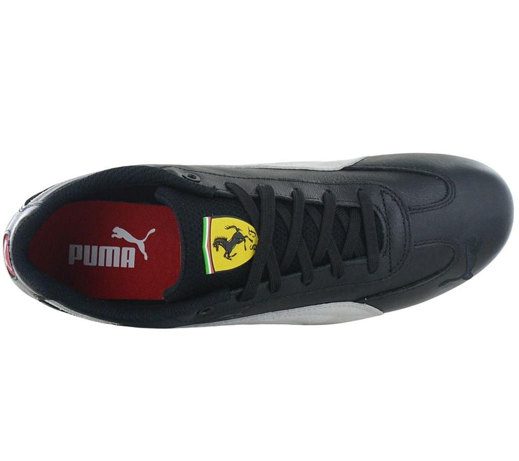 Puma X Scuderia Ferrari - Speedcat Leather - Herren Sneakers Schuhe Leder Schwarz 307514-01 ORIGINAL