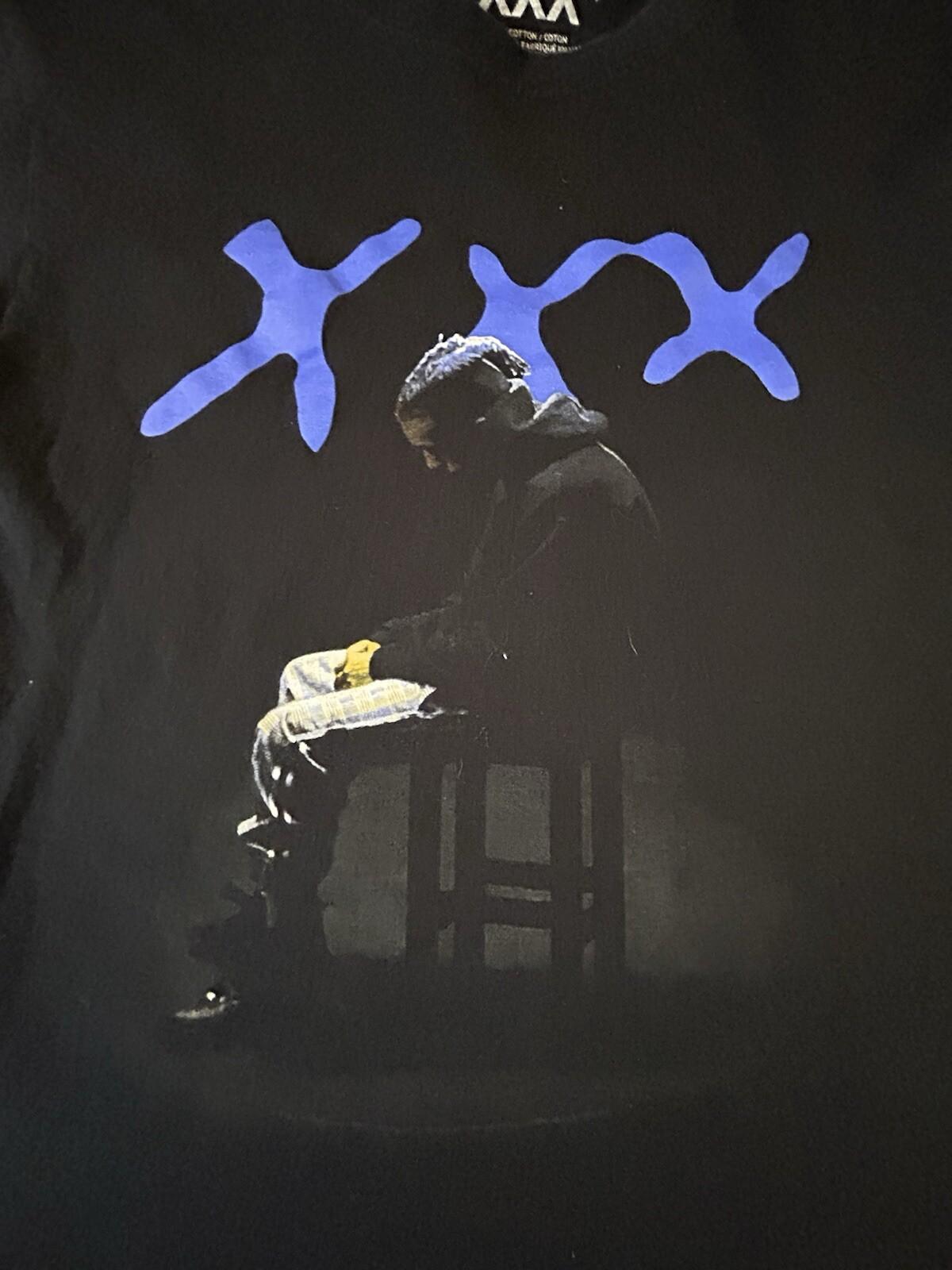 XXXTentacion Rap T-shirt Hip hop Size Small Rap Icon RIP Unisex T-Shirt XXXXL