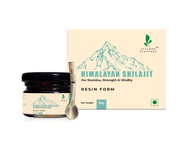 

LYFLONG AYURVEDA Pure Himalayan Shilajit Оригінальна смола для чоловіків і жінок 10 г