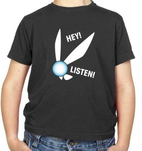 

Hey Listen Kids T-Shirt - Ocarina - Game - Gaming - Fairy - Gamer - Legend Of 150