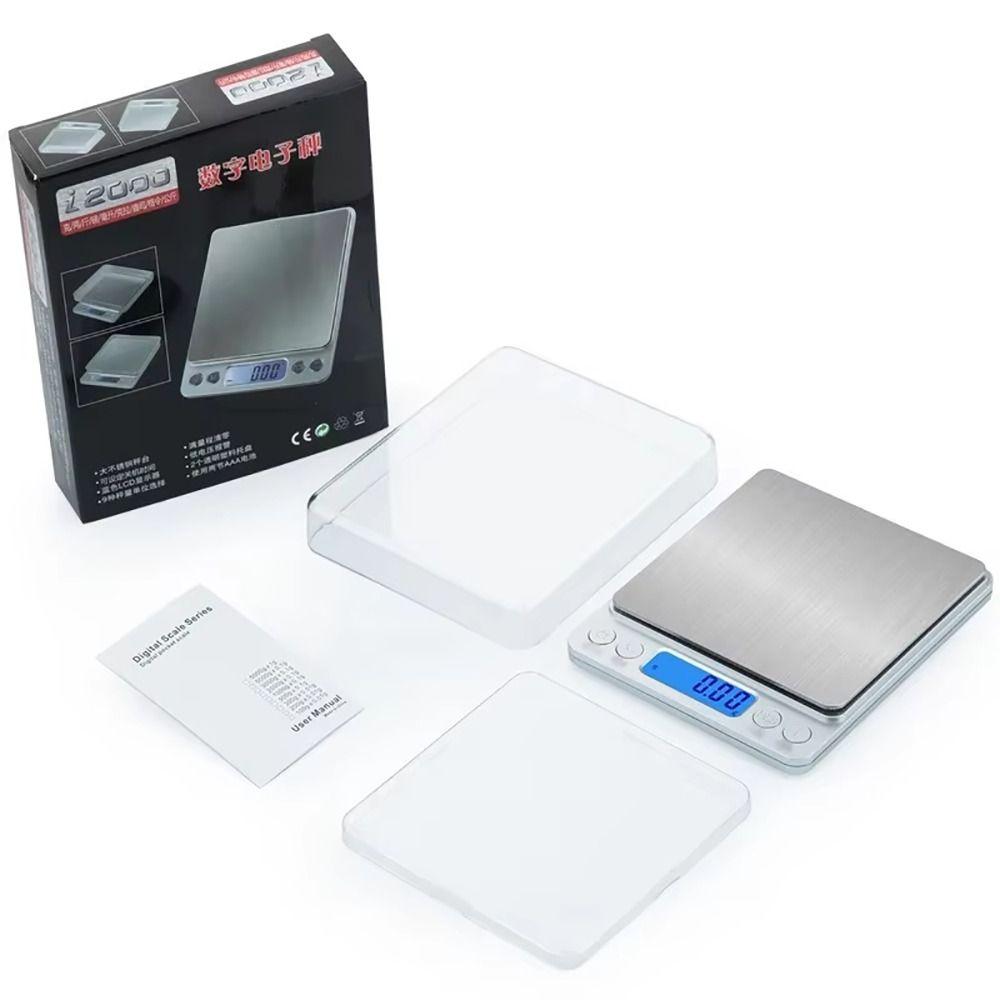 1 Stück Gramm/Unze Kleine Schmuckwaage 3000g/0.1g Koch-Lebensmittelwaagen Langlebige Digitale Küchenwaage