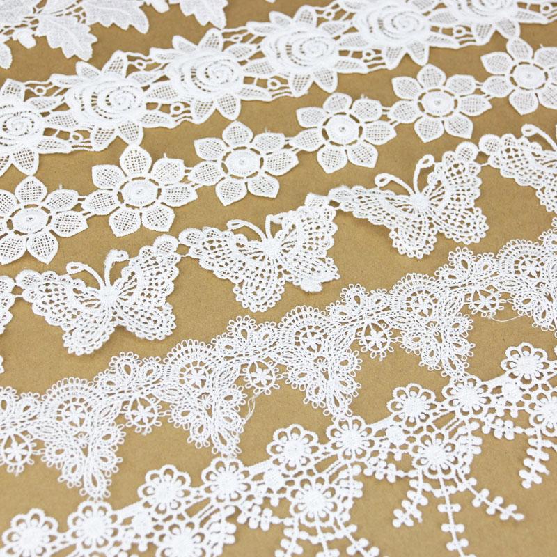 (1 yard) cotton trim lace fabric Webbing Decoration DIY Garment Sewing Accessories