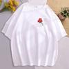 Esttica Japonesa Rosa Simples Impresso Dos Hounisexs T Camisas Vero Unisexga Curta Topos 2020 Moda Oversized Harajuku Solto O Pescoo Camiseta