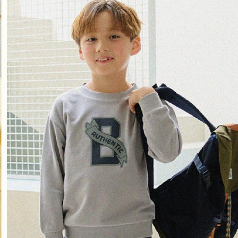 Olivan Simple Graphic Sweatshirt Top And Bottom Gray