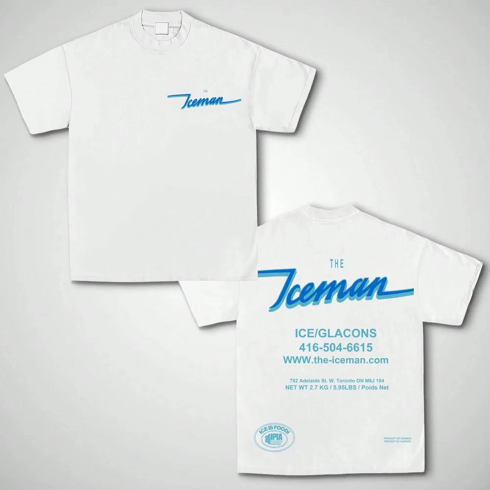 2026 Summer Rapper Drake Iceman Album Graphics Unisex Cotton T-Shirt Men s and Women s Fashion Trendy Tee 4XL
