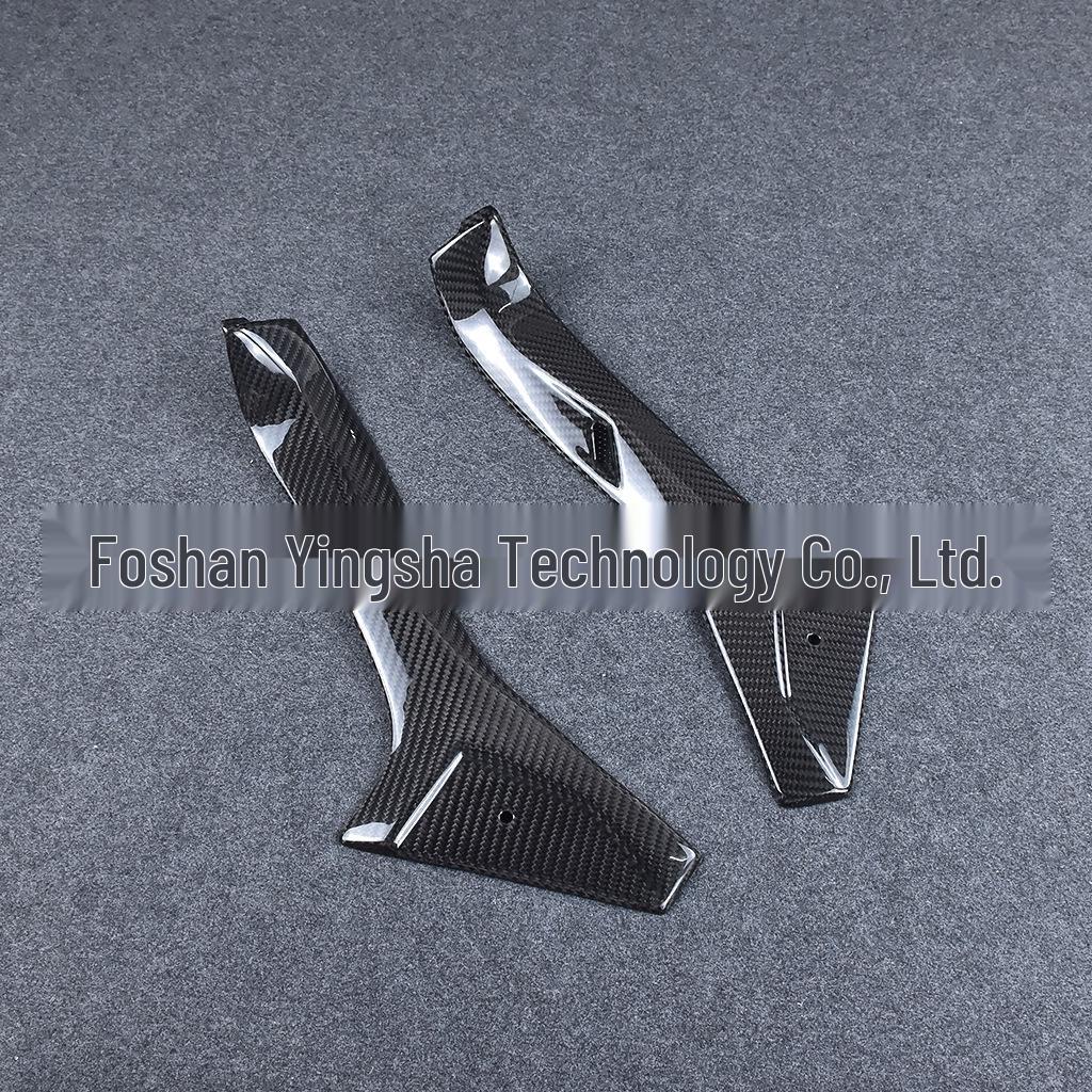 Carbon Fiber Frame Cover for Honda CBR650R (2019+): Modified 3K Dry Carbon Motorcycle Accessory