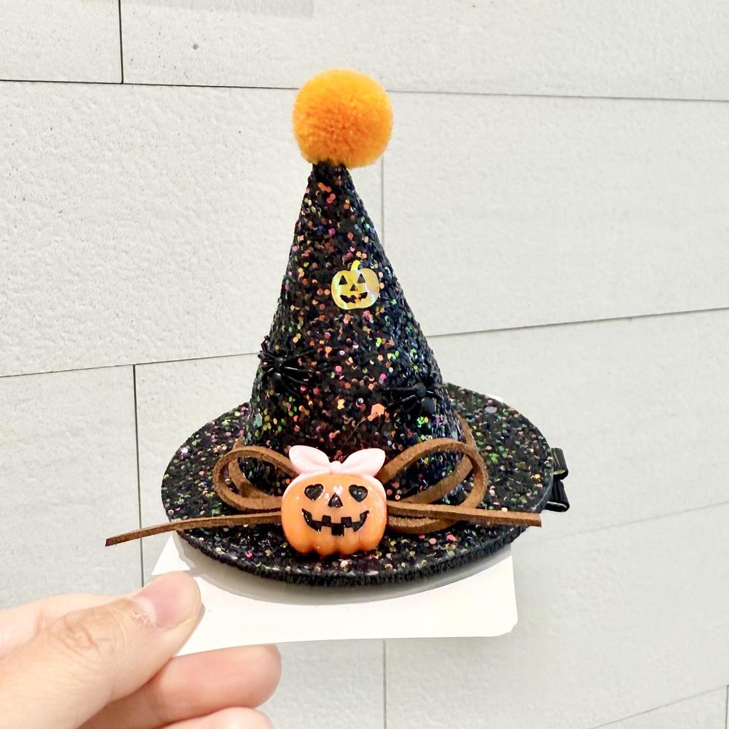 2025 Halloween Hair Clips: Children's Pumpkin & Ghost Party Accessories