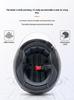 Cool Ride Bao Lightweight Bluetooth Motorcycle Helmet with Double Visor, 3C Certification, Long Battery Life, and Excellent Sound Quality