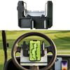 Golf Cart Steering Wheel Phone Holder Universal Flip-up Phone Mount for Golf Cart Anti-Slip